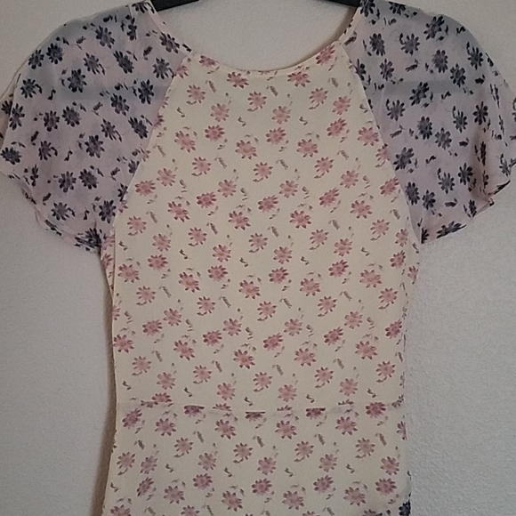 JOIE FLORAL ORITA B SILK DRESS - Picture 8 of 10